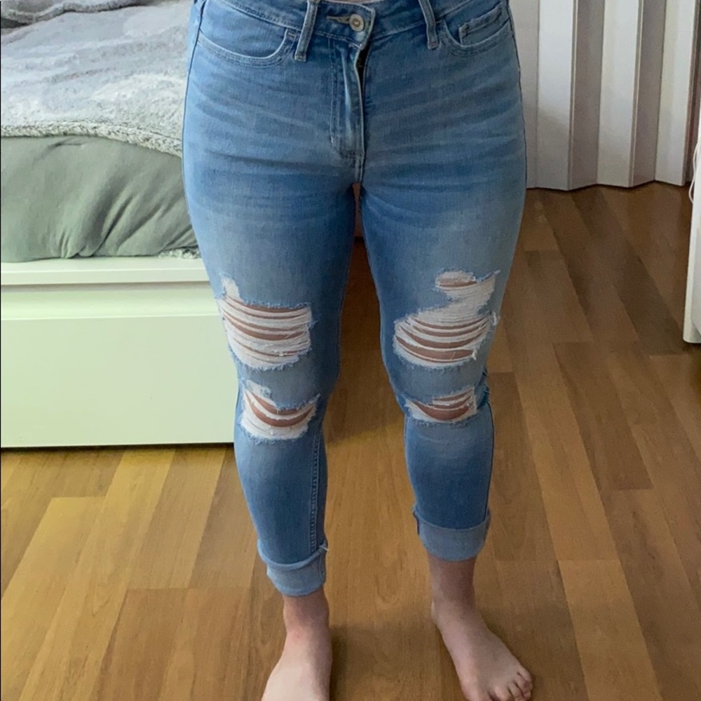 Hollister High Rise Super Skinny Jeans